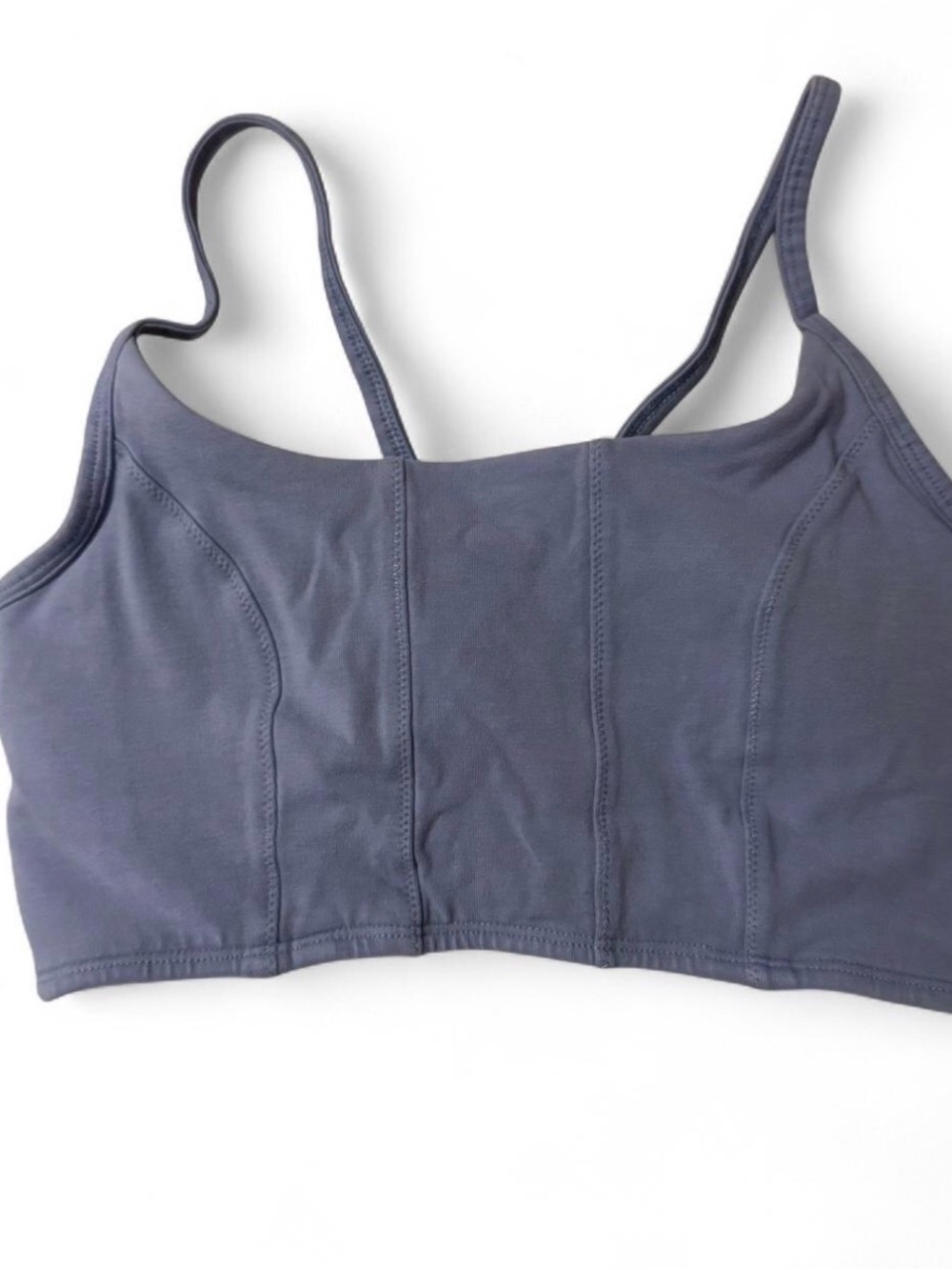 Forever 21 Slate Gray Seamless Strappy Bralette